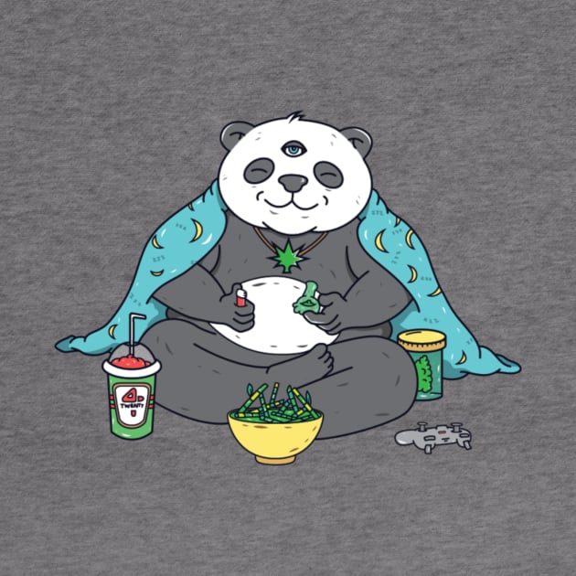 Meditating Panda by MedicalPandas